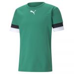 Puma T-shirt Manche Courte Teamrisey S Pepper Green / Black