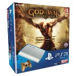 Sony PS3 Ultra Slim 500 Go +  God of War : Ascension + Dual Shock GOW Edition Sp&eacute;ciale PS3