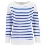 Armor Lux Marinière Armor-lux Amiral 07231 - Blanc/Etoile - Femme