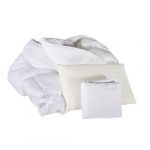 Dodo Olympe Literie | Pack Protège-Matelas + Couette + Oreiller 90x190 Cm