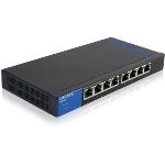 Linksys LGS108P - Commutateur 8 ports Gigabit PoE