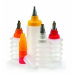 Ibili 782800 - 3 embouts de d&eacute;coration et 1 flacon souple