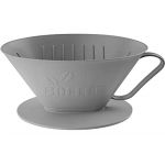 Fackelmann 33015 Porte filtre &agrave; caf&eacute; permanent taille 4, Plastique, Gris, 15 x 0,5 cm