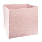 Atmosp ra Bac de rangement pliable rose étoiles