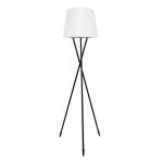 Lumisky Lampadaire trépied sans fil acier blanc H150cm