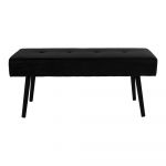 M&S Banquette SKIBY Velours Noir