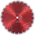 VidaXL Disque de coupe diamanté avec turbo et trous Acier 350 mm