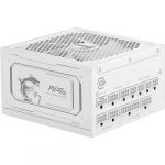MSI Fuente de Alimentaci&oacute;n 1000W 80 Plus Gold MAG A1000GL Modular Blanca ATX 3.1