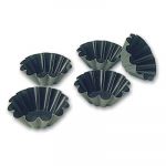 Matfer Mini moule à brioche anti-adhésif - E238 (Lot de 12)