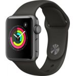 Apple Watch 38mm Series 3 (GPS) - Boîtier Alu Bracelet Sport