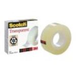 Scotch 24 rubans adh&eacute;sifs transparents 550 en bo&icirc;te individuelle (19 mm x 33 m)