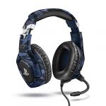 Trust Gaming GXT 488 FORZE-B Casque PS4 avec Micro gamer pour Console Playstation 4, Slim et Pro - Bleu