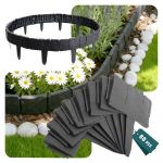 Bordure de jardin plastique PP imitation pierre 15m