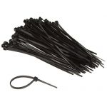 Perel COLLIERS DE SERRAGE EN NYLON - 2.5 x 100mm - NOIR