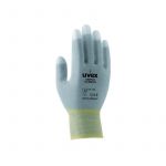 Uvex 10 paires gants antistatique esd Unipur Carbon 60556 - Gris clair - 6 (xs) - Gris clair