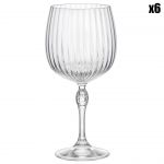 Bormioli Rocco 6 Verres Gin America's transparents - 74 cl