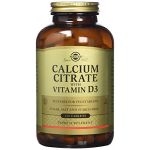 Solgar Calcium Citrate with Vitamin D3, 240 Tablets