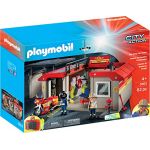Toyland Playmobil 5663 - City Action - Caserne de pompiers transportable