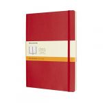 Moleskine Classic Soft XL Ruled Rouge