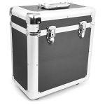 Power Dynamics RC80 – Valise vinyles 24 x 35 x 39,5 cm - Noir, 12 pouces, poignées intégrées, construction robuste, idéal DJ mobiles