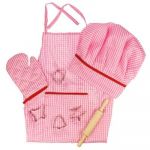 Bigjigs Tenue de Chef rose