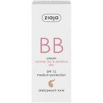 Ziaja BB Cream - Normal, Dry & Sensitive Skin - Dark/Peach Tone - 50 ml - SPF 15
