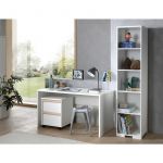 Pack Bureau Enfant, Caisson & Bibliot que "London" Blanc