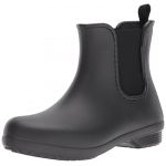 Crocs Freesail,Bottes Chelsea Femme,Noir (Black/Black), 34/35 EU