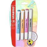 Stabilo Surligneur X4 Pastel Swing Cool - Le Lot De 4 Surligneurs