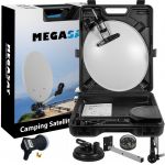 Best Germany Kit camping car parabole 35 cm + LNB Single 0,1dB HG101