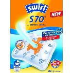 Swirl S 70 MP Plus - 4 sacs AirSpace + 1 filtre pour aspirateurs