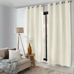 Rideau occultant isolant (135 x 240 cm) Nordica Ecru