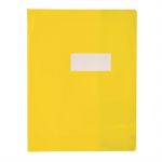 Elba Protège-cahier PVC Strong Line 150 - 17x22 cm - Coins Renforcés - Translucide Jaune