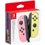 Nintendo Paire de Manettes Joy-Con Gauche Rose Pastel et Droite Jaune Pastel