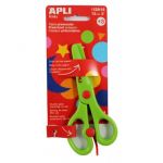 APLI APPLI Ciseaux préscolaires - Vert - Lame en plastique 13 cm
