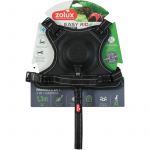 Zolux Harnais et laisse enrouleur intégré xl noir pour chien max 77 kg