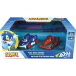 Carrera P&S The Hedgehog-Sonic vs. Shadow Twinpack Jouet radiocommandé, 15813023, Multicolore