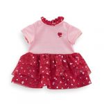 Corolle Robe Pétales de Cœurs, vêtements, pour poupée Ma dès 4 Ans, 9000212730