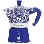 Bialetti Cafeti&egrave;re italienne Moka Express 6T Collection D&G Blue