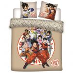 Aymax Parure de lit Beige - Dragon Ball Super - 240x220 cm