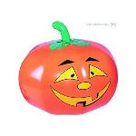 Citrouille gonflable géante