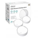 TP-Link AX3000 Whole Home Mesh Wi-FI 6 System with PoE 574Mbps at 2.4GHz + 2402Mbps at 5GHz 4X Internal Antennas