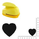 Artémio Grande perforatrice - Cœur ondulé - 3.3 cm