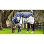 Lemieux Couverture anti-mouches pour cheval imperm&eacute;able avec couvre-cou Arika Shower-Tek