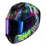 Shark Casque intégral Spartan RS Shaytan black/green/violet- XS