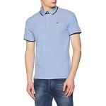 Jack & Jones Jjepaulos Polo SS Noos, Homme, Bleu