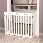 Trixie Barrière de sécurité - 3 pièces - 82-124x61 cm - Blanc - Pour chien