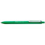 Pentel BX470-D iZee Stylo &agrave; bille r&eacute;tractable avec clip en m&eacute;tal Vert Pointe large 1 mm