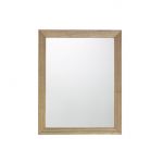 Décoration d'Autrefois Miroir Bois Marron 80x7x100cm