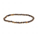 Bracelet pierre - &oelig;il de tigre 4mm